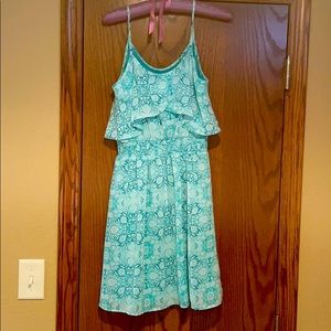 Big girl’s mint sundress